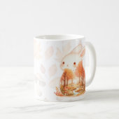 Whimsy Wilderness Critters - das Kaninchen - Kaffeetasse (VorderseiteRechts)