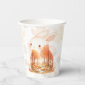 Whimsy Wilderness Critters - das Kaninchen - Pappbecher (Vorderseite)