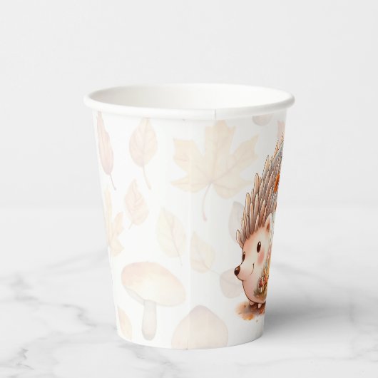 Whimsy Wilderness Critters - der Igel - Pappbecher (Rechts)