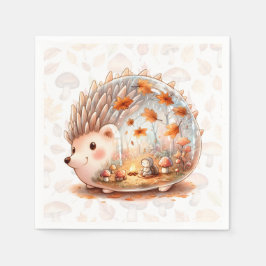 Whimsy Wilderness Critters - der Igel - Serviette