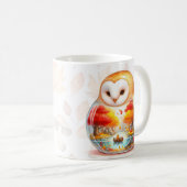 Whimsy Wilderness Critters - the Owl - Kaffeetasse (VorderseiteRechts)
