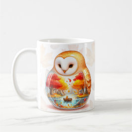 Whimsy Wilderness Critters - the Owl - Kaffeetasse