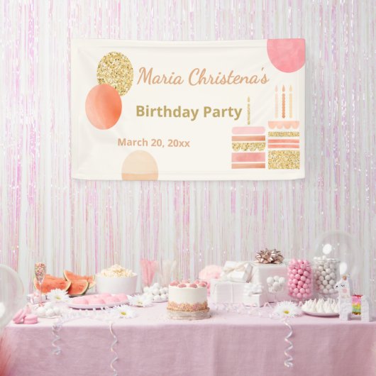 Whimsy & Wishes Birthday Party Banner (Party)