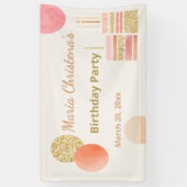 Whimsy & Wishes Birthday Party Banner (Vertikal)