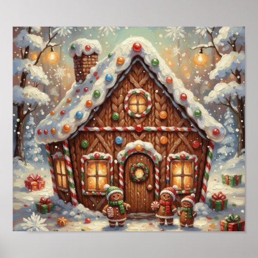 WhimsyGingerBreadHaus Poster (Vorne)