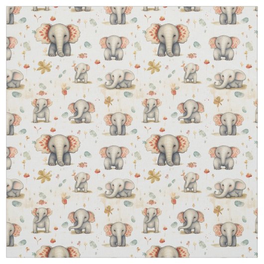 Whimsy's Big Day Out: Whimsy Elephant Stoff (Muster)