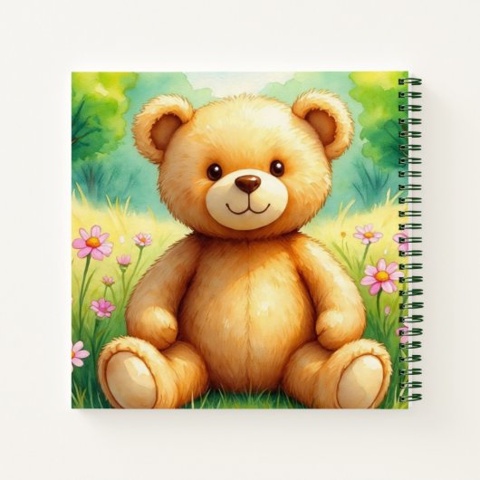 WhimsyTeddyBear Notizblock (Rückseite)