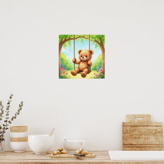 WhimsyTeddyBear Poster (Küche)