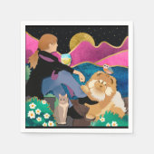 WHINE with ME chow paper napkins Serviette (Vorderseite)