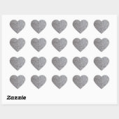 Whinstone Heart Sticker (Blatt)