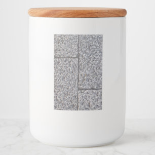 Whinstone-Lebensmittel-Container-Etikett Lebensmitteletikett