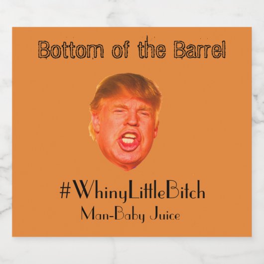 #WhinyLittleBitch Bierflaschenetikett (Einzelnes Label)