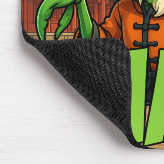Whip Hand of the Mantis Kung Fu Mouse Pad Mousepad (Ecke)