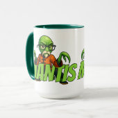 Whip Hand of the Mantis Kung Fu Mug by Phil Elmore Tasse (Vorderseite Links)