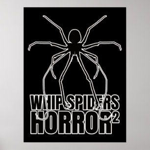 Whip Spiders Whip Scorpion Amblypygi - Entomologie Poster