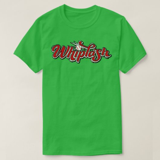 Whiplash Baseball T-Shirt (Design vorne)