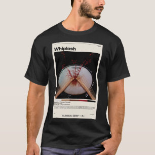 Whiplash Damien Chazelle Minimalistisches Filmplak T-Shirt