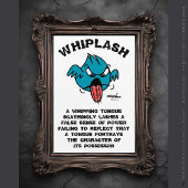 Whiplash Poster von Poet Adiela Akoo