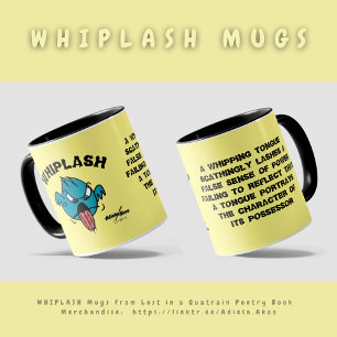 WHIPLASH Tasse von Poet Adiela Akoo