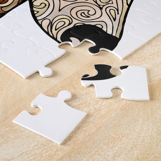 Whippet 8x10 Foto-Puzzlespiel mit Geschenkboxen Puzzle (Seite)