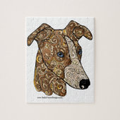 Whippet 8x10 Foto-Puzzlespiel mit Geschenkboxen Puzzle (Vertikal)