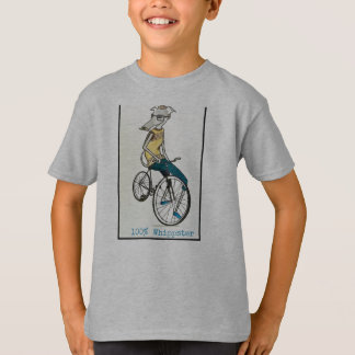 Whippet auf einem Fahrrad T-Shirt