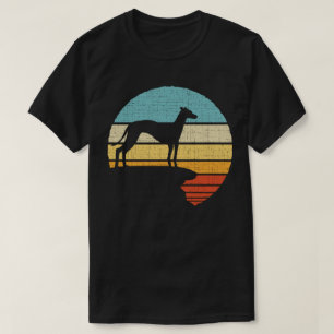 Whippet-Besitzer Retro Vintage 60er 70er Hunde Lie T-Shirt