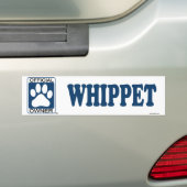 WHIPPET_Blue Autoaufkleber (Auf Auto)