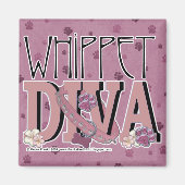Whippet DIVA Magnet (Vorne)