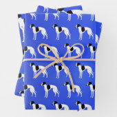 Whippet Dog Geschenkpapier Set (Beispiel)