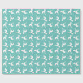 Whippet Doppy Geschenkpapier (Flach)