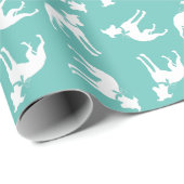 Whippet Doppy Geschenkpapier (Rolleneckpunkt)