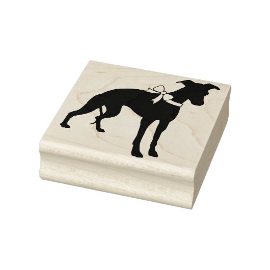 Whippet Doppy Gummistempel (Stempel)