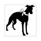 Whippet Doppy Gummistempel (Prägung)