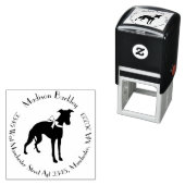 Whippet Doppy Permastempel (Beispiel)