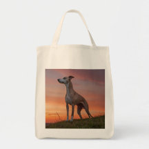 Whippet Elegante Grotto America Tasche