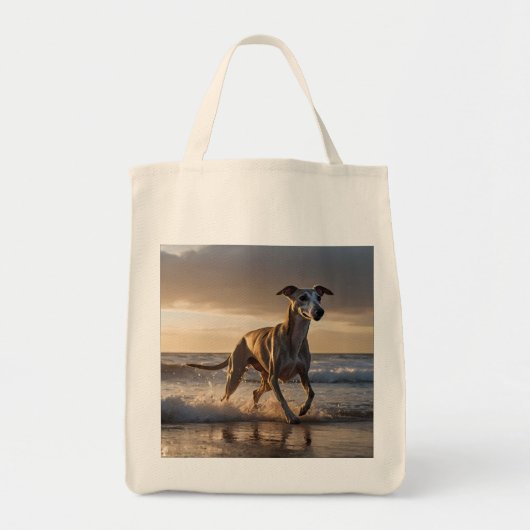 Whippet Elegante Grotto America Tasche (Vorne)