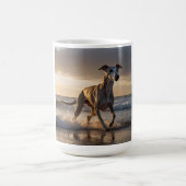 Whippet Elegante Kaffee Tasse (Mittel)