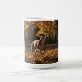 Whippet Elegante Kaffee Tasse (Mittel)