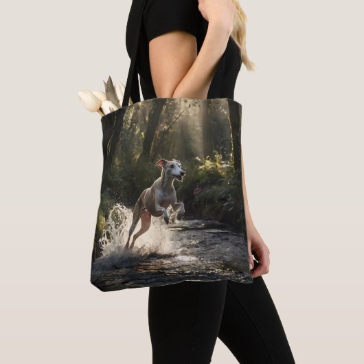 Whippet Elegante Schulter-Tasche Tasche (Von Nahem)
