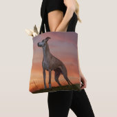 Whippet Elegante Schulter-Tasche Tasche (Von Nahem)