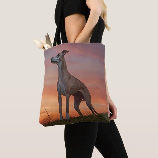 Whippet Elegante Schulter-Tasche Tasche (Von Nahem)