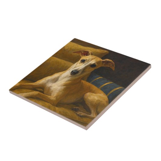 Whippet Fliese (Seite)