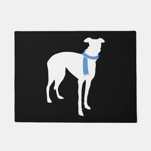Whippet Fußmatte (Vorderseite)