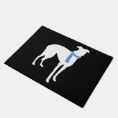 Whippet Fußmatte (Schrägansicht)