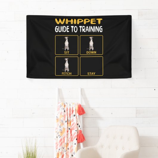 Whippet Guide to Training Hunde Obedience Banner (Insitu)