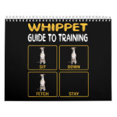 Whippet Guide to Training Hunde Obedience Kalender (Titelbild)