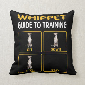 Whippet Guide to Training Hunde Obedience Kissen