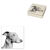 Whippet Gummistempel (Stempel)