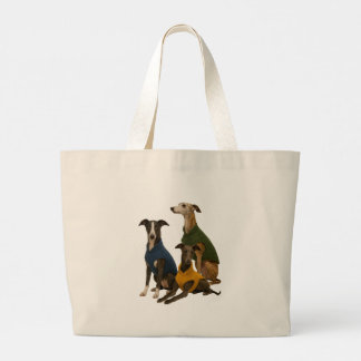 Whippet Gut Jumbo Stoffbeutel